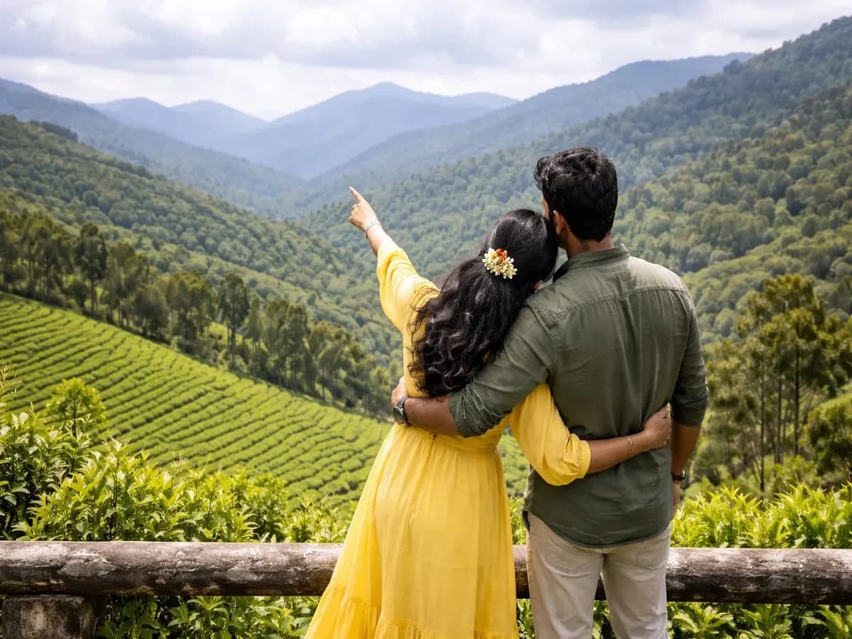 Kerala honeymoon route with backwater experience